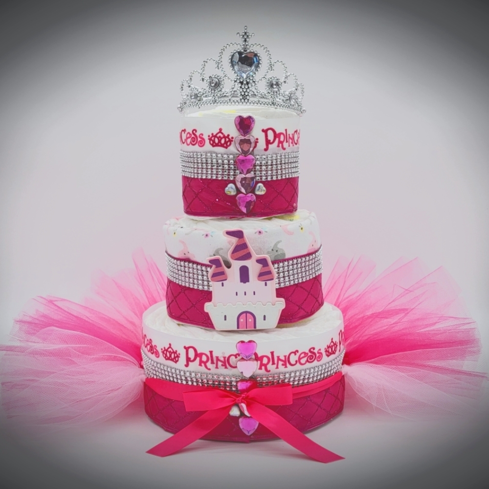 Princess Tutu Diaper Cake